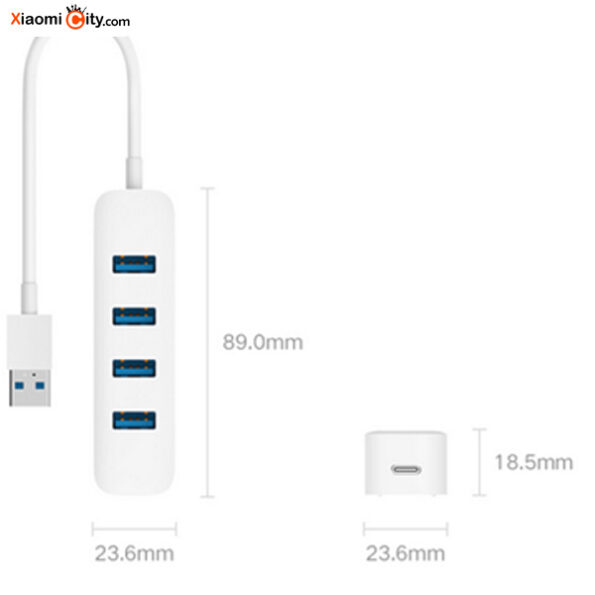 هاب ۴ پورت یو اس بی شیائومی مدل XMFXQ01QM